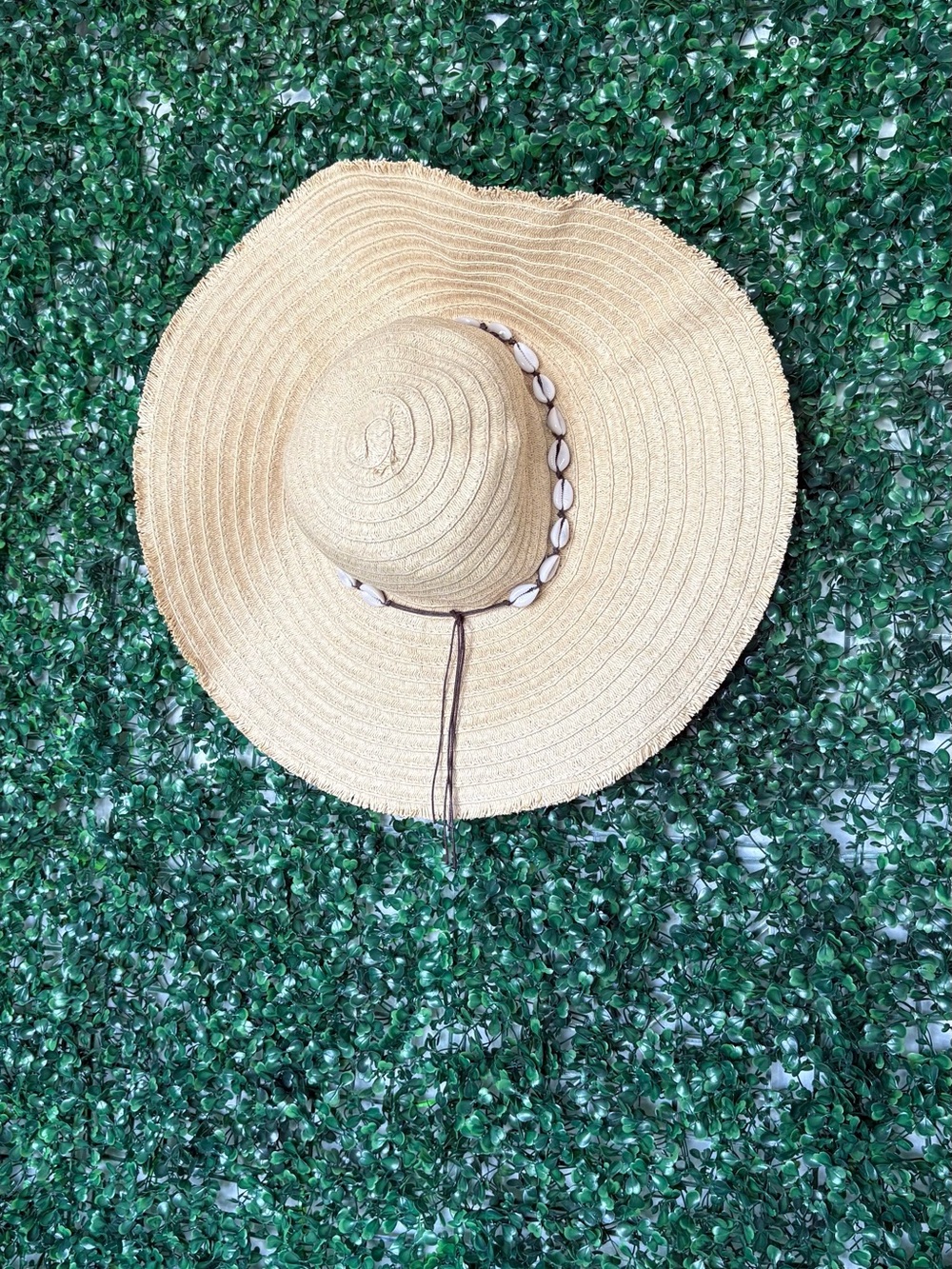 Madden Girl Pale Yellow Straw Sun Hat